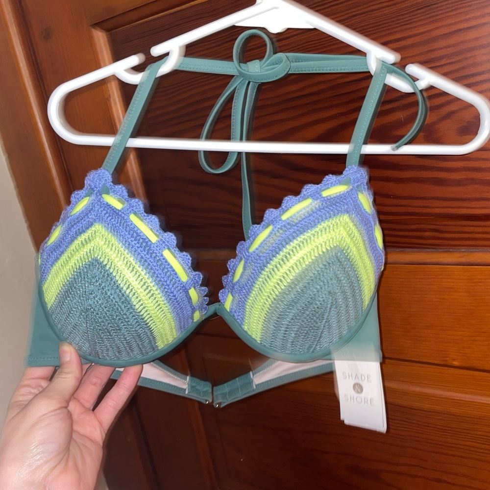 Shade & Shore Brand New With Tags Knitwear Bikini Top *make offers* - Picture 3 of 8